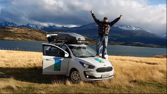 Imagem Aventureiro cruza a América do Sul de Ford Ka