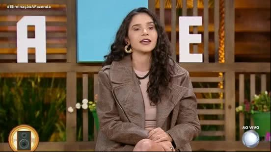 Gizelly Bicalho é a oitava eliminada do reality A Fazenda 16 - Reprodução / PlayPlus
