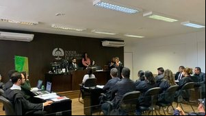 O promotor de Justiça do Ministério Público de Alagoas (MPAL), Izelman Inácio, avaliou o resultado do julgamento como uma resposta à família - Assessoria MPAL