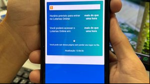 Usuários que tentam, na tarde desta terça (31), garantir um jogo se deparam com filas de mais de 1 hora - TNH1