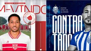 Zagueiro Miranda vai defender o Galo e Wanderson é o novo reforço do Azulão - Divulgação / CRB | CSA