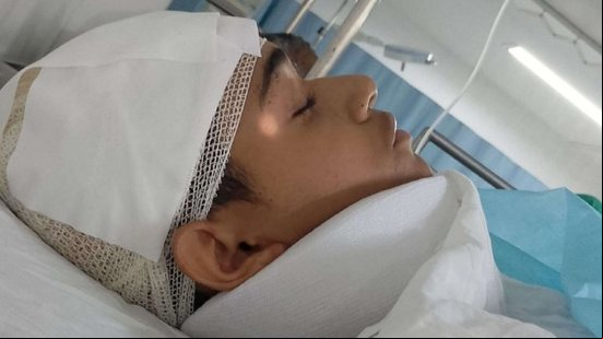 Estudante está há quase um mês e meio completamente dependente de cuidados - Foto: Reprodução