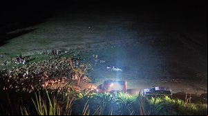 Caminhão capota em curva e duas pessoas morrem em São José da Laje - Divulgação / Corpo de Bombeiros