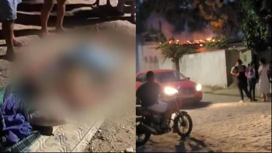 O incêndio ocorreu no município de Igreja Nova - Reprodução