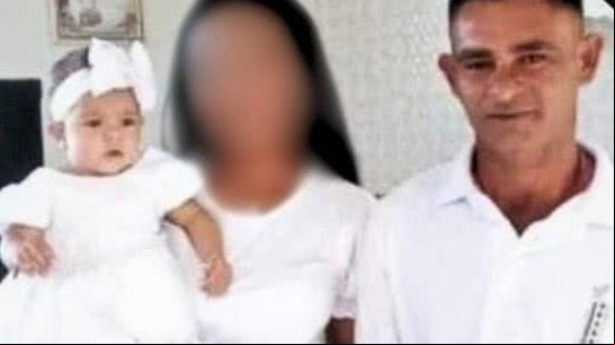 Maria Alice foi atingida por um pedaço de pau durante briga entre os pais e morreu - Foto: Reprodução