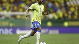 Rodrygo deve ser titular contra a Argentina - Rafael Ribeiro / CBF