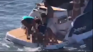 Imagem Criança morre e pai fica gravemente ferido em acidente com lancha no Gunga