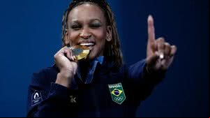 Rebeca Andrade é indicada ao prêmio Laureus, considerado o Oscar do esporte - Alexandre Loureiro / COB