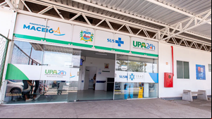Unidade de Pronto Atendimento (UPA) do Benedito Bentes. - Foto: Reprodução