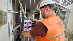 Interdições acontecem de forma preventiva, para evitar acidente e salvaguardar a vida dos moradores. - Foto: Ascom Defesa Civil Maceió
