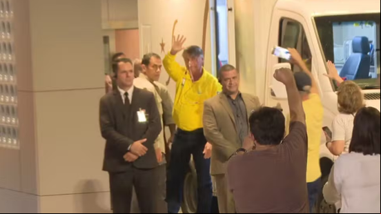 Bolsonaro chega a hospital em Brasília - Foto: Reprodução