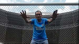 O ex-goleiro Manga faleceu aos 87 anos no Rio de Janeiro - Vitor Silva / Botafogo