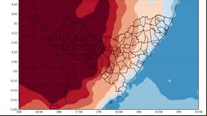 Fim de semana tem alerta meteorológico para regiões de Alagoas - Divulgação / Semarh