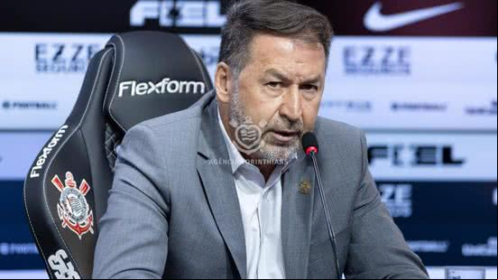 Augusto Melo, presidente do Corinthians - Rodrigo Coca / Agência Corinthians