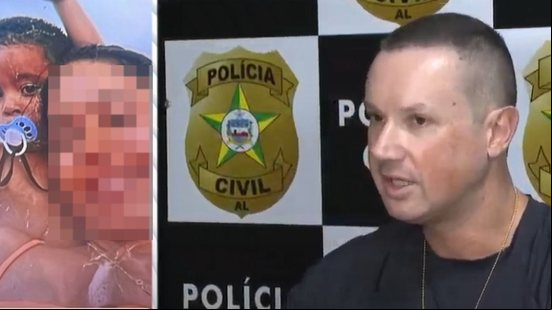 Lesão na coluna do menino Rhavy tinha 12 por 8 cm e causou ruptura no fígado, diz delegado - Reprodução/TV Pajuçara
