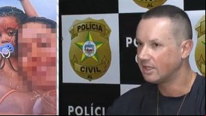 Lesão na coluna do menino Rhavy tinha 12 por 8 cm e causou ruptura no fígado, diz delegado - Reprodução/TV Pajuçara