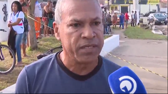 Givaldo, irmão de Cícero, disse que a vítima seguia para o médico - TV Pajuçara