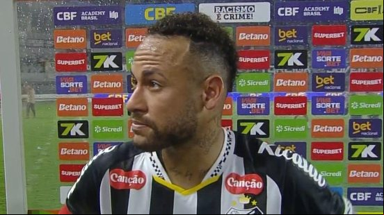 Eliminação na Copa do Brasil diminui otimismo do Santos por renovação de Neymar - Reprodução / Prime Video