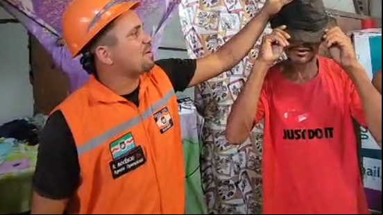 Homem dado como soterrado durante deslizamento em Maceió é encontrado em uma festa - Foto: Reprodução
