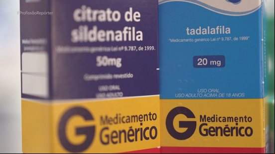 Tadalafila está entre os remédios mais vendido do Brasil - Foto: Reprodução/TV Globo