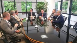Imagem Ciro Nogueira e Paulo Guedes se reúnem com ministros do TCU para discutir transição de governo