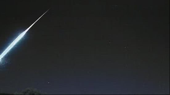 Meteoro fireball de pouco mais de 2 segundos foi visto no céu do RS | Divulgação/Observatório Espacial Heller&Jung