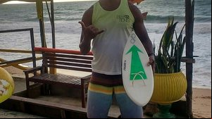 Imagem Praticante de handsurf morre após ar mal durante competição na praia de Jacarecica