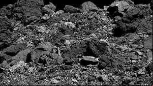 Vista do Norte do Hemisfério Sul de Bennu | Nasa / Goddard / Universidade do Arizona