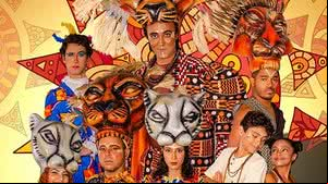 Imagem Simba - O Espetáculo, dia 25 no Teatro Gustavo Leite