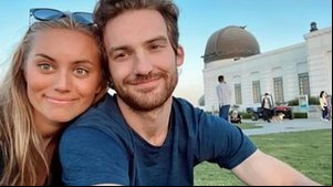 Ryan Wolfe e Adam Johnson estavam noivos; ele morreu após acidente durante partida de hóquei | Reprodução/Instagram