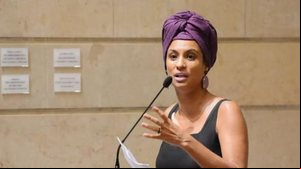 Marielle Franco tinha pouco mais de um ano de mandato como vereadora quando foi assassinada | Foto: Renan Olaz / Câmara do Rio de Janeiro