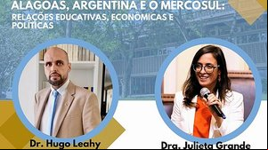 A palestra também contará com a presença da Cônsul-Geral da Argentina, Julieta Grande e do Secretário de Relações Federativas e Internacionais do Governo do Estado de Alagoas, Hugo Leahy. | Foto: Divulgação