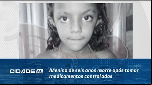 Menina de seis anos morre após tomar medicamentos controlados em Delmiro Gouveia