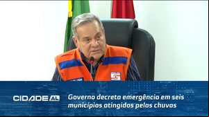 Chuvas em Alagoas: Governo decreta emergência em seis municípios atingidos pelas chuvas