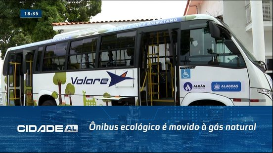 Amigo do Meio Ambiente-Modelo inovador: Ônibus ecológico é movido à gás natural