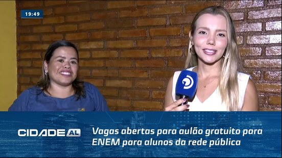 "O Mil É Nosso": Vagas abertas para aulão gratuito para ENEM para alunos da rede pública