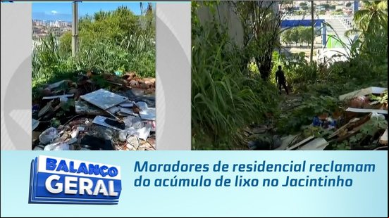 Moradores de residencial reclamam do acúmulo de lixo no Jacintinho