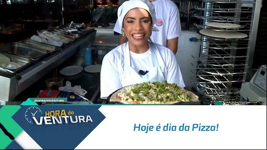 Hoje é dia da Pizza! Maísa Carla coloca a mão na massa para criar uma pizza diferente