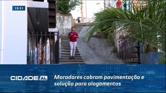 Sem Infraestrutura: Moradores cobram pavimentação e solução para alagamentos