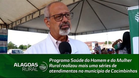 Programa Saúde do Homem e da Mulher Rural realizou mais uma séries de atendimentos em Cacimbinhas