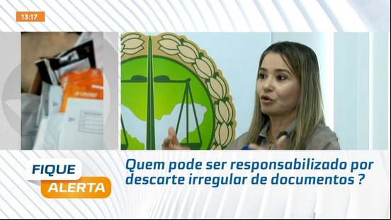 Quem pode ser responsabilizado por descarte irregular de documentos ?