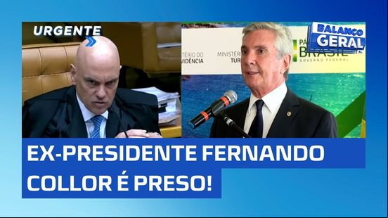 Ex-presidente: Fernando Collor é preso pela PF