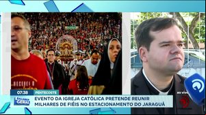 Pentecoste: Evento da Igreja Católica pretende reunir milhares de fiéis no estacionamento do Jaraguá