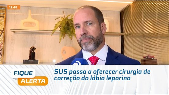 SUS a a oferecer cirurgia de correção do lábio leporino