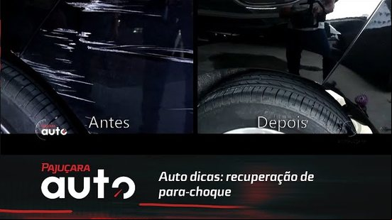 Auto dicas: recuperação de para-choque