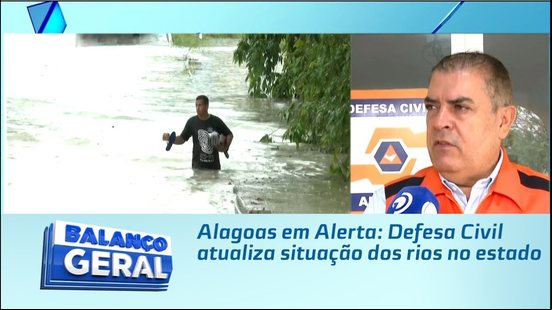 Alagoas em Alerta: Defesa Civil atualiza situação dos rios no estado