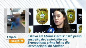 Está preso suspeito de feminicídio em Branquinha; crime foi no dia internacional da Mulher