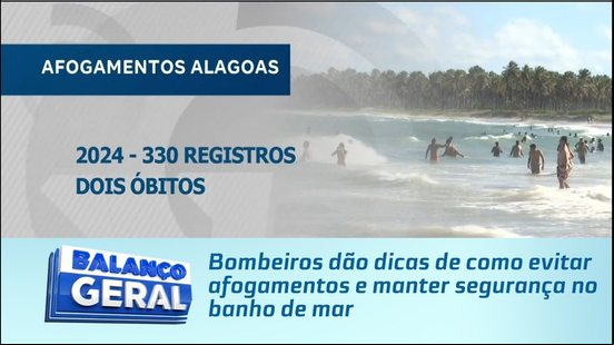 Bombeiros dão dicas de como evitar afogamentos e manter segurança no banho de mar