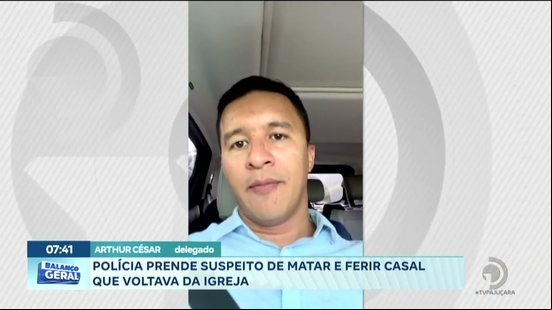 Crime no São Jorge: Polícia prende suspeito de matar e ferir casal que voltava da Igreja